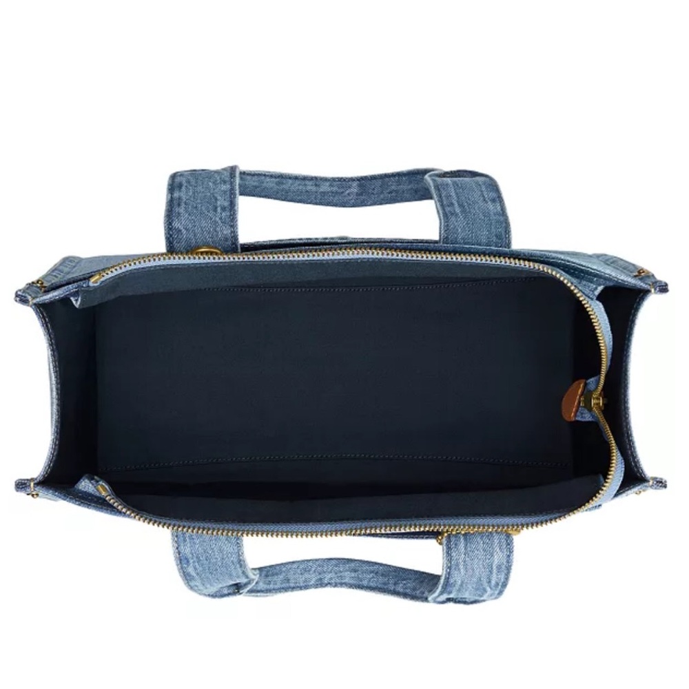 Coach Denim Cargo Medium Tote Sold Out - Picture 4 of 14